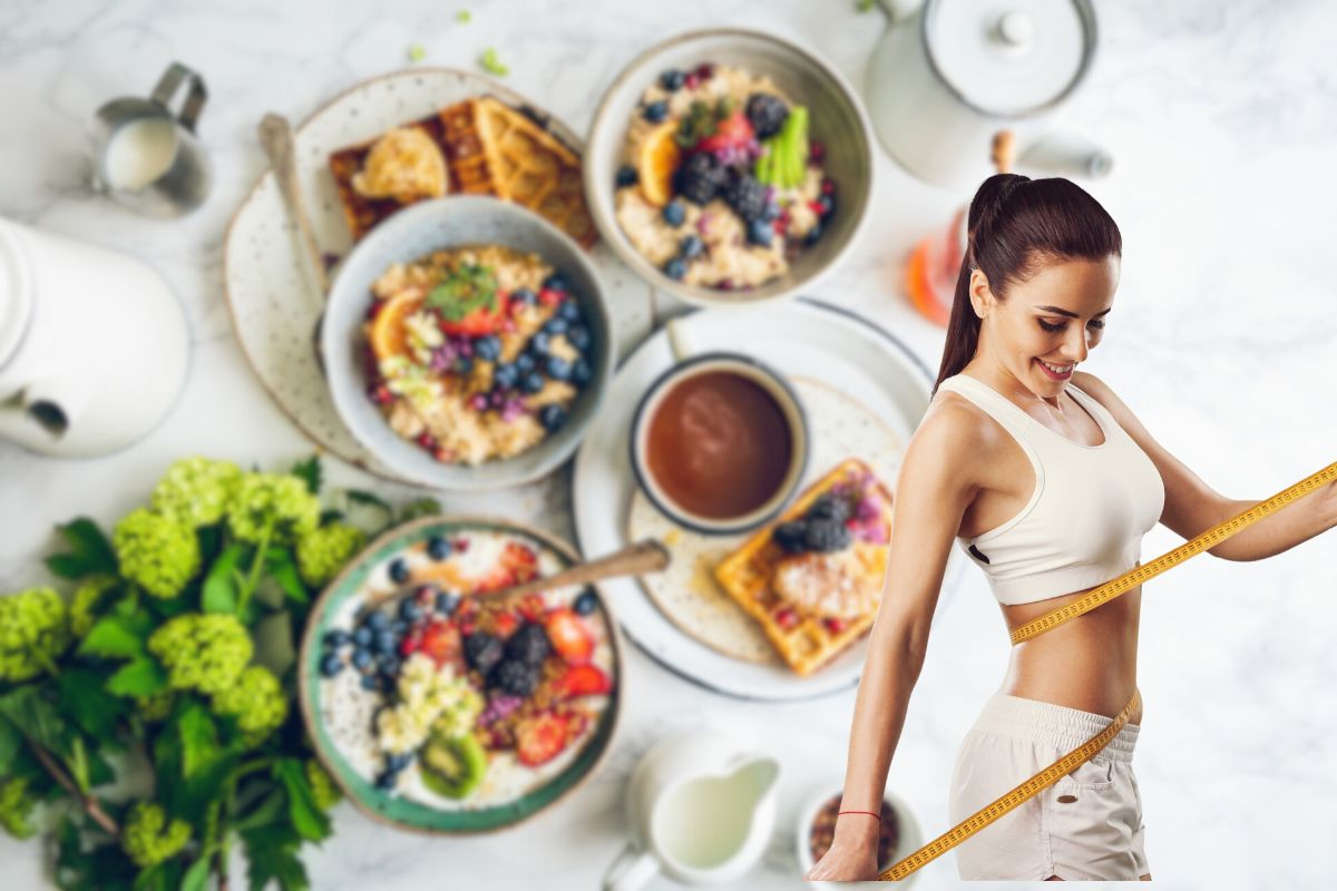 alimenti sani e donna che misura girovita